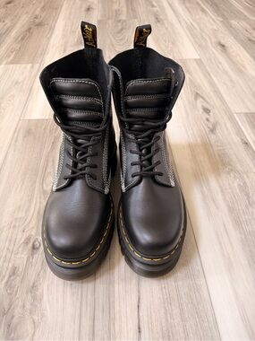 Dr. Martens Audrick 8i Platform Boots Black US 9